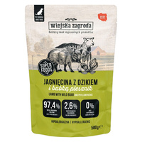 Wiejska Zagroda karma mokra dla psa Jagnięcina z Dzikiem 500g