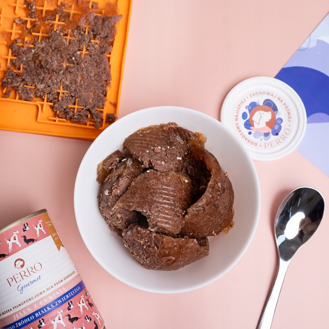 PERRO mokra karma dla psa Gourmet Jeleń z cukinią 800g