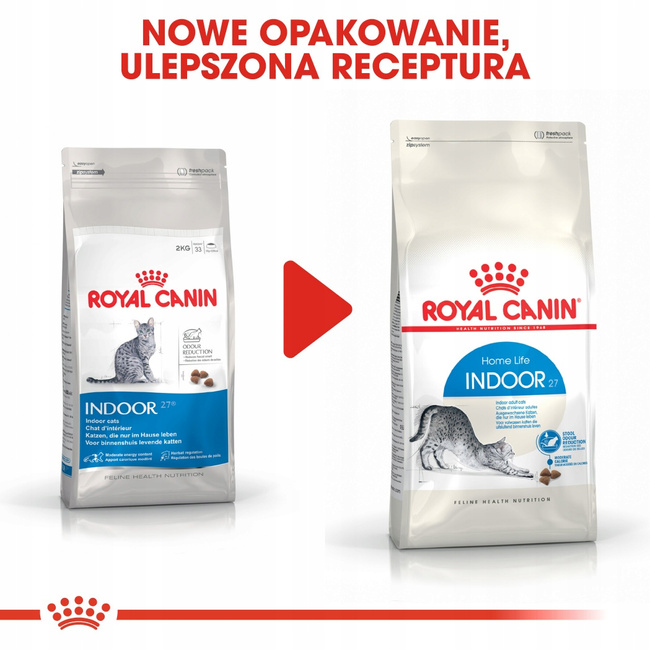 ROYAL CANIN Indoor 27 karma sucha dla kotów dorosłych 10 kg