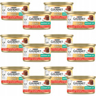 PURINA Gourmet Gold Cake karma mokra dla kota Wołowina 12 x 85g