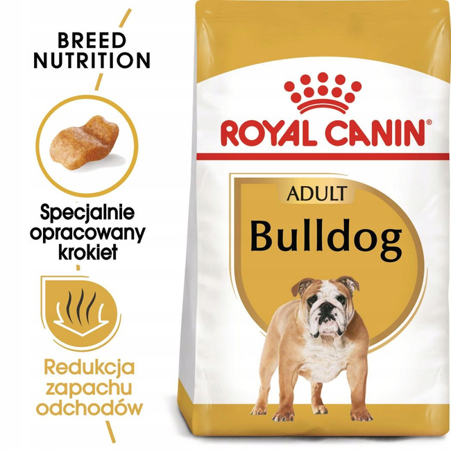 ROYAL CANIN Bulldog Adult karma sucha dla psów dorosłych rasy bulldog 12 kg