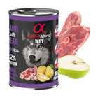 ALPHA SPIRIT Karma mokra dla psa mix smaków 12 x 400g
