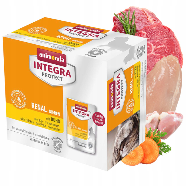 ANIMONDA Integra Protect Nieren karma mokra dla kota Mix Smaków 16 x 85g