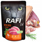 RAFI CAT Karma mokra dla kota Dolina Noteci Mix Smaków 100 x 100g bez zbóż