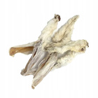 GACZOO 100% Naturalny przysmak dla psa Ucho Królicze z futrem 10 szt gryzak