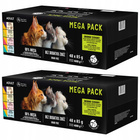 PET REPUBLIC Saszetka karma mokra dla kota mięsno-rybny mix smaków 96 x 85g