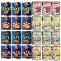 Wiejska Zagroda Miejska Miska Gaczoo Karma mokra psa mix smaków 24 x 400g