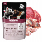 PET REPUBLIC Mini Fileciki karma mokra dla psa Wołowina 24 x 100g Bezzbożowa