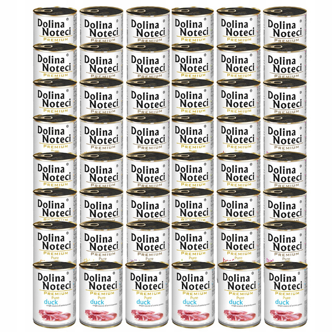 DOLINA NOTECI Premium Pure karma mokra dla psa mix smaków 48 x 400g