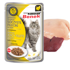 BENEK Karma mokra dla kota Fileciki w sosie Indyk 85g