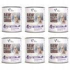 RAW PALEO Karma mokra dla psa Mono Kaczka 6 x 800g Bezzbożowa