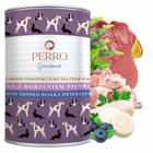 PERRO Gourmet Karma mokra dla psa Sarna z korzeniem pietruszki 400g