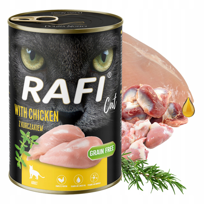 RAFI CAT FRENDI Karma mokra dla kota mix smaków 48 x 400g pełnowartościowa