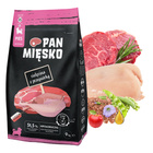 Pan Mięsko Sucha Karma dla szczeniąt Cielęcina Przepiórka 9 kg XS
