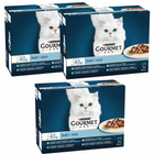 PURINA Gourmet Perle karma mokra dla kota rybny mix smaków 36 x 85g