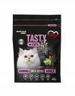 BIOFEED TASTY CATS LIFE Hairball Królik karma sucha dla kota 600g zdrowa