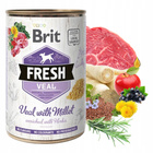 BRIT FRESH Karma mokra dla psa mix smaków 5 x 400g