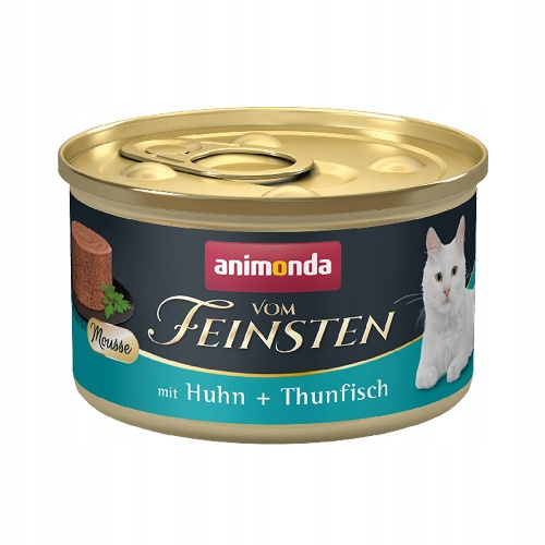 Animonda Vom Feinsten Mousse mokra karma dla kota 85g kurczak tuńczyk