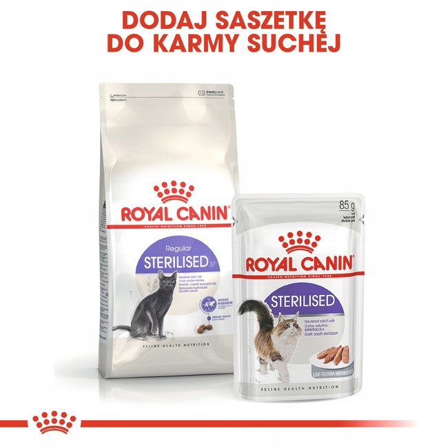 ROYAL CANIN Sterilised karma sucha dla kotów dorosłych 10 kg