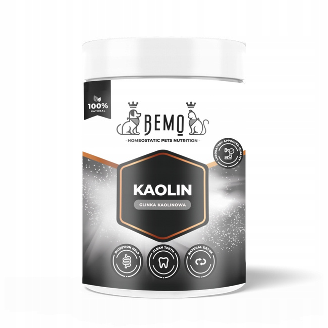 BEMO KAOLIN Glinka Kaolinowa Suplement dla psa i kota 80g