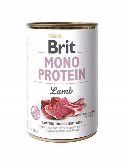 Brit Mono Protein 400g Lamb mokra karma dla psa