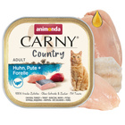 ANIMONDA Carny Country karma mokra dla kota Mix Smaków 4 x 100g