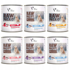 Raw Paleo Mono Karma mokra dla psa mix smaków 6 x 800g Bezzbożowa