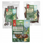 MACED Zestaw żwaczewołowe 200g + Ucho środkowe wieprzowe 100g + Uszy wieprzowe 2szt