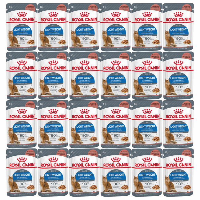 ROYAL CANIN Light Weight Gravy karma mokra w sosie dla kota 24 x 85g