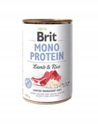 Brit Mono Protein 400g Lamb Rice mokra karma dla psa
