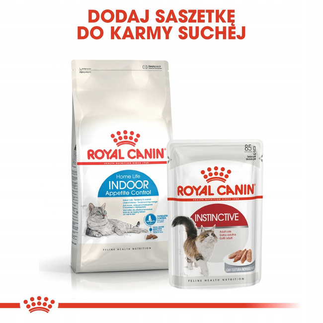 ROYAL CANIN Indoor Appetite Control karma sucha dla kotów dorosłych 0,4 kg
