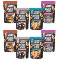 Pan Mięsko mokra karma dla kota 8 x 85g Mix