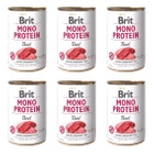Brit Mono Protein 6 x 400g BEEF mokra karma dla psa