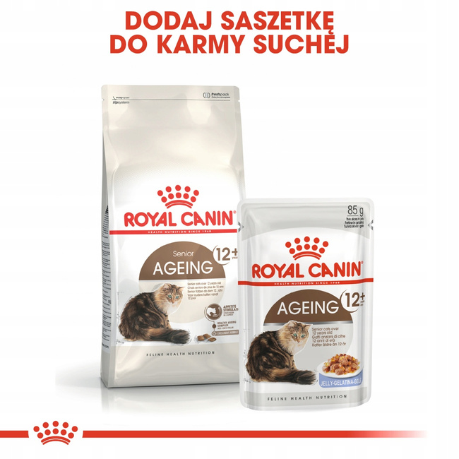 ROYAL CANIN Ageing +12 karma sucha dla kotów dojrzałych 2 kg