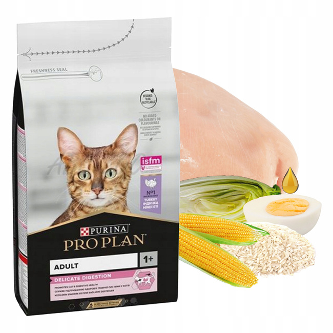 PURINA PRO PLAN karma sucha dla kota Indyk 1,5kg