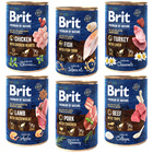 Brit By Nature 6 x 400g Beef mokra karma dla psów