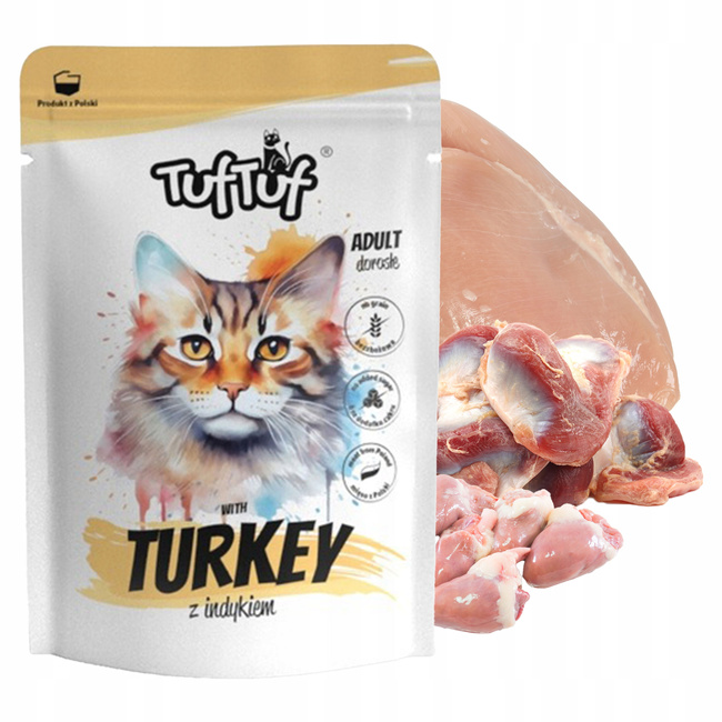 DOLINA NOTECI + TUF TUF Saszetka Karma mokra dla kota mix smaków 16 szt