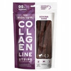WIEJSKA ZAGRODA COLLAGEN Paski kolagenowe przysmak dla psa Konina 100g