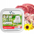 RAW PALEO PATE Mini Puppy Mix Smaków karma dla szczeniąt mokra 12 x 150g