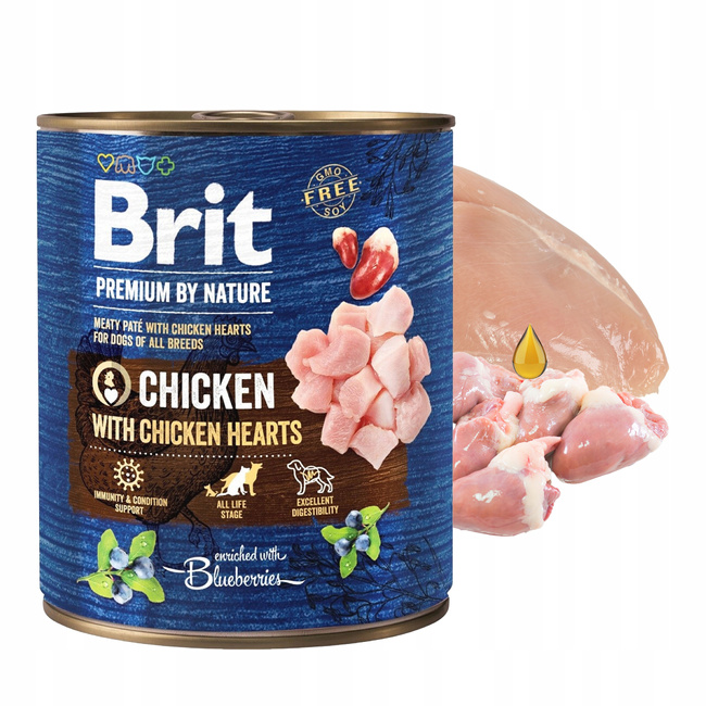 Brit By Nature 800g Chicken mokra karma dla psa