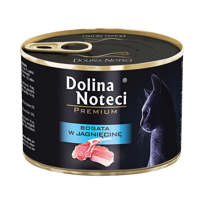 DOLINA NOTECI Premium Karma mokra dla kota Jagnięcina 185g