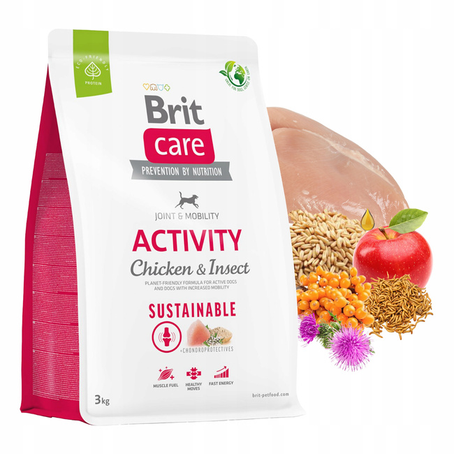 Brit Care Activity 3kg Chicken sucha karma dla psa