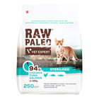 Raw Paleo Sterilised Karma sucha dla kota Łosoś 250g Bezzbożowa