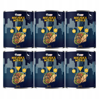Gaczoo Miejska Miska bezzbożowa karma mokra dla psa Kebab Jagnięcy 6 x 800g