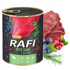 DOLINA NOTECI RAFI Karma mokra dla psa mix smaków 16 x 800g Bezzbożowa