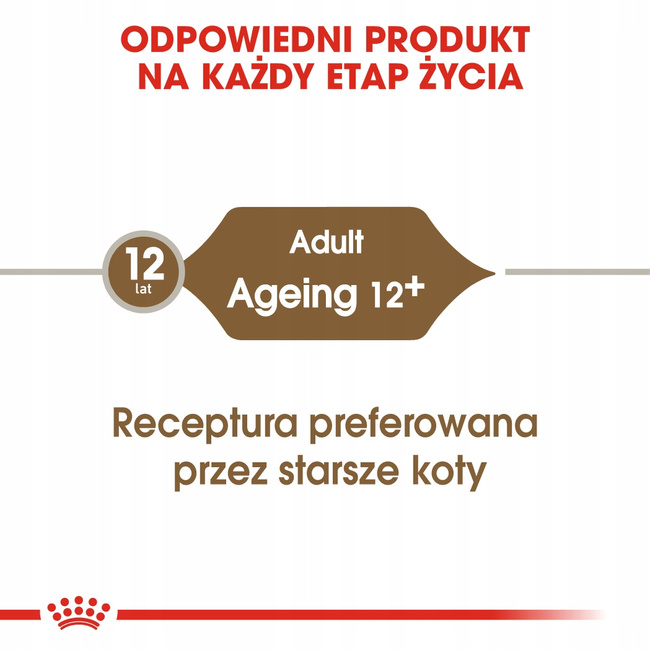 ROYAL CANIN Ageing +12 karma mokra dla kotów dojrzałych Jelly 12 x 85 g