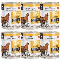 WIEJSKA ZAGRODA Monobiałkowa Kurczak karma mokra dla psa 6 x 800g