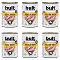BULT Karma mokra dla psa Indyk 6 x 800g