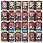 DOLINA NOTECI RAFI Karma mokra dla psa mix smaków 24 x 400g Bezzbożowa