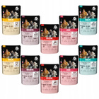 PET REPUBLIC Fileciki karma mokra dla kota mix smaków 10 x 100g Bezzbożowa